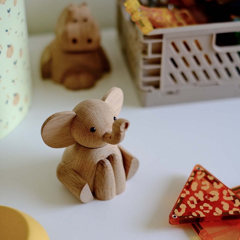 NOA Kids Træfigur med Elefant 95000011100